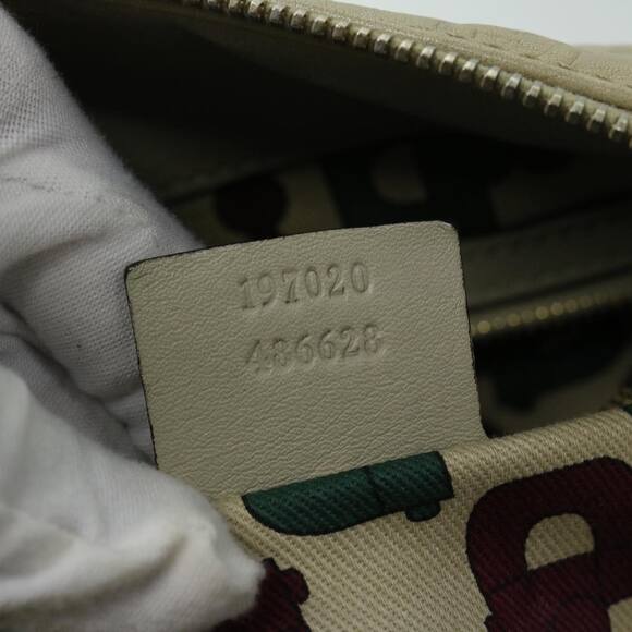 GUCCI Guccissima GG Canvas Hand Bag Beige - Picture 12 of 16